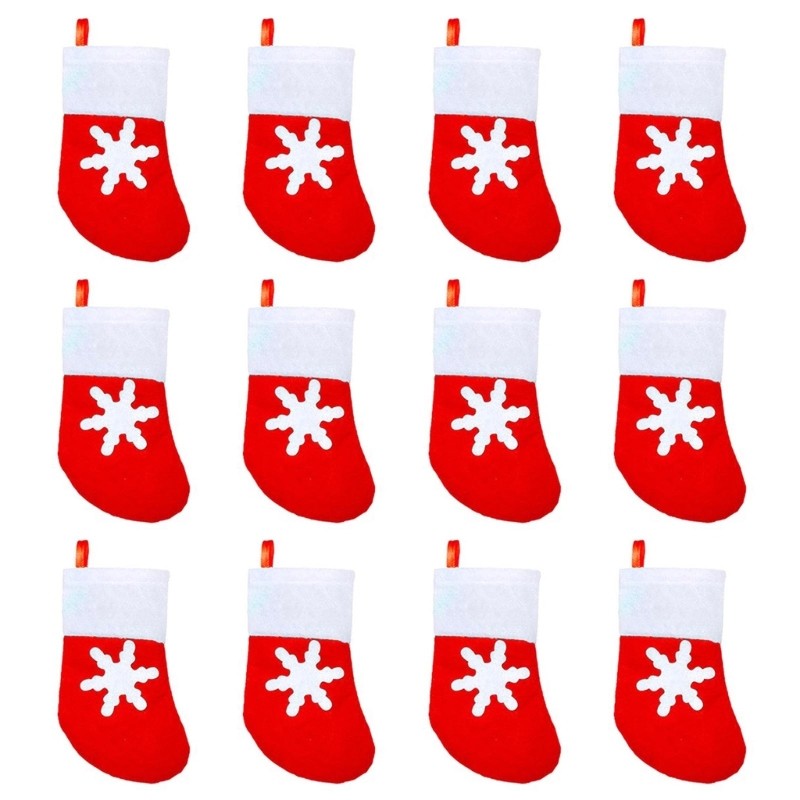 Festive Table Decoration Set, Mini Santa Hats for Dinner Party Table Ornaments