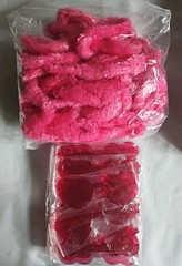 Valentine’s Day 32 Soft-Twist Pink Plastic Leis & 32 Red Heart Shaped Glasses