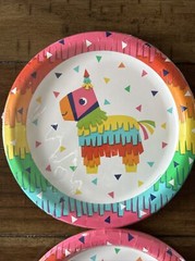 Fiesta Fun Partyware Taco Party Cinco de Mayo plates ￼ napkins ￼ balloon banners