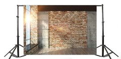 Leyiyi 8x6ft Photography Background Modern Room Interior Backdrop Vintage Bri…