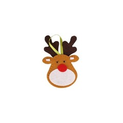 Non-woven Fabric Snowman Christmas Pendant Christmas Ornament New Year