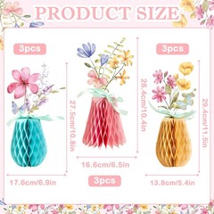 Wildflower Baby Shower Table Decorations Wild Flowers Honeycomb Centerpieces …