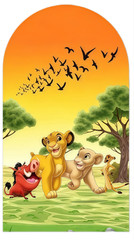 Lion King Jungle Arch Backdrop Cover Kids Birthday Party Photo Background Prop