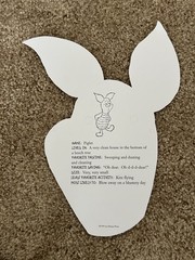Vintage Disney 1995 Winnie The Pooh Party Streamer Character Face Decorations