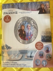 Frozen Birthday Party Decoration Frame and Cutout Photo Decorating Kit
