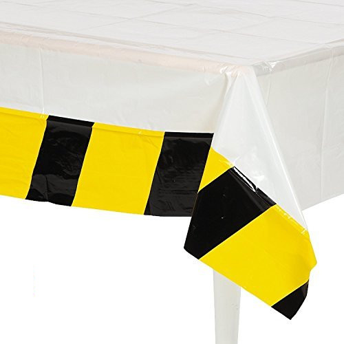 Construction Zone Birthday Party Table Cover