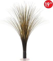 Plastic Metallic Black And Gold Spray Centerpieces For Happy NewYear Decorations
