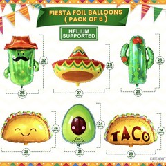 KatchOn, Huge 28 Pcs Taco Bout A Party Decorations – Cinco De Mayo Decoration…