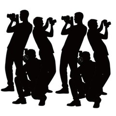 Paparazzi Backdrop Photo Props, Hollywood Theme Party Decorations, 2-piece set