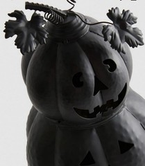 Black Stacked LED Pumpkin Decoration New With Tags