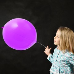 30Pcs Premium 18 inches Heavy Duty Punch Balloons with Rubber Bands, 12 color…