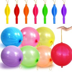 30Pcs Punch Balloons, Thickened Neon Punching Balloon Heavy Duty Party Favors…