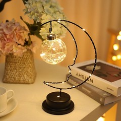 Eid Al-fitr Decoration Led Decorative Lights Islamic Ramadan Moon Night Light