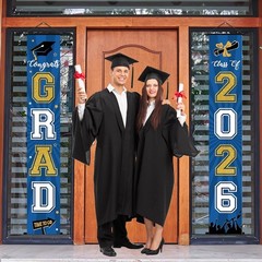 2026 Graduation Party Banner Set – Lightweight, Fade Resistant, & Stylish Decor