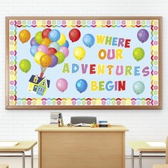 36 Pcs Colorful Balloon Cutouts Assorted Color Paper Balloon Cutouts for Bull…