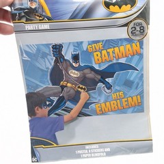 Batman Giant 5pc Scene Setter Kit W/9 Photo Props 30inch Balloon And Party Game
