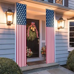 Celebrate with a Stylish American Flag Banner – 70″x13″ for Indoor/Outdoor Use