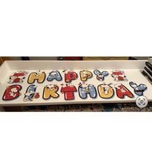 Peanuts Snoopy Charlie Brown Party Banner Balloons Figures Cake Cupcake Toppers