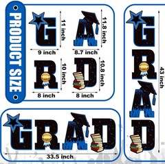 Jetec Graduation Yard Sign Class of 2026 Grad Yard Signs Graduation Decoration 2