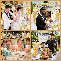 KATBUU Engagement Party Decorations – Gold