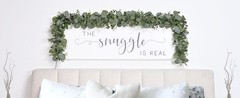 4 Packs 6FT Artificial Eucalyptus Garland, Faux Greenery Garland Hanging Fake