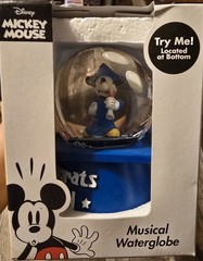 Disney Mickey Mouse Graduation Musical Water Globe (Snowglobe)