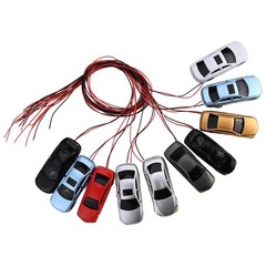 Model Trains Model Car Train 45mm(L) X 16mm(W) X 11mm(H) 6V Gifts Random Color