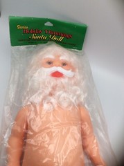 Darice Santa Claus Holiday Doll Plastic 14” Brand New Vintage Christmas 1991