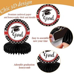 10PCS Graduation Party Decorations Class of 2026 Congrats Grad Table Centerpiece