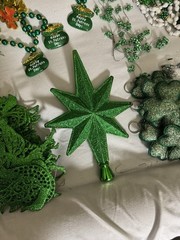 St. Patrick’s Day Shamrock Party Decorations Lot Green Gold White Assortment