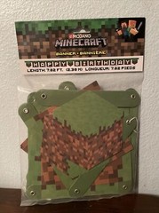 Brand New Minecraft Birthday Banner Party Mojang 7.8 ft