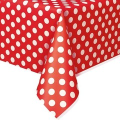 2 Minnie, Mickey Polka Dots Table Covers Birthday Wedding Party Supplies U Pick