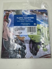 MARVEL AVENGERS -TABLECOVER – 54″ x 84″ Birthday Party