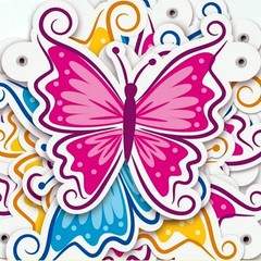 Unique Industries Fancy Nancy Butterfly Birthday Party Banner, 72″ x 5″