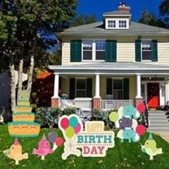 Happy 3rd Birthday Yard Decoration – FREE SHIPPING