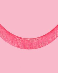 , Pink Iridescent Fringe Banner – 5 Ft. | Bachelorette Party Decorations, Bir…