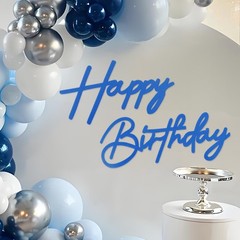 MASTRON Happy Birthday Sign for Backdrop – Felt Happy Birthday Letter Sign for