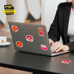 Happy New Year 2026 Chinese Spring Festival Stickers Pack of 80 – Chinese New Ye