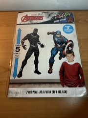 Marvel Avengers Scene Setter Backdrop Captain America & Black Panther (5 Ft) 2pc
