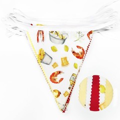 32Ft Crawfish Boil Party Decorations Red Yellow Beer