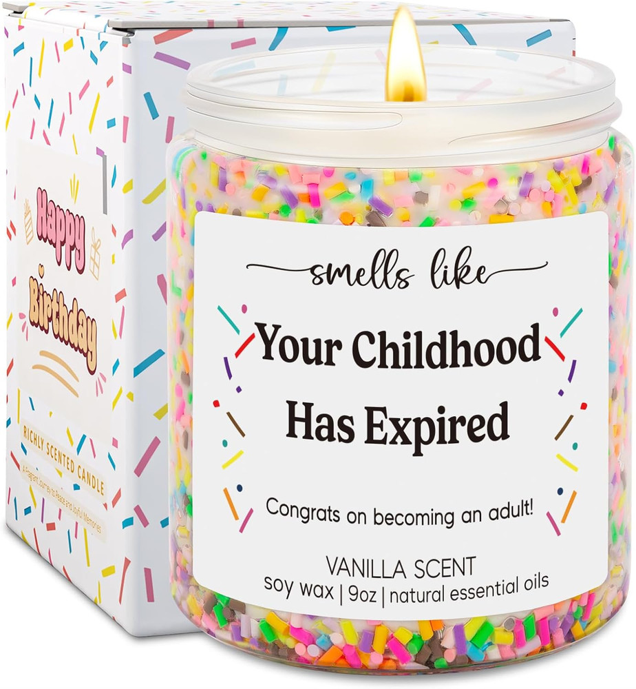 18Th Birthday Candles – 18Th Birthday Gifts for Girls, Boys – Gifts for 18 Year