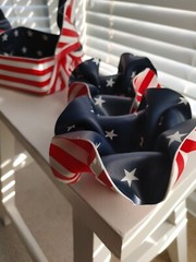 3 Pcs Party Supplies Set Red White Blue Decorations Pool Patriotic Stars Stripes