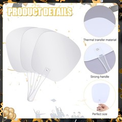 10 Pcs Big Head Cutout Custom Wedding Fan Props Cutout on a Stick Photo Party…