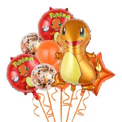 5-8Pcs Cartoon Foil Balloon Set Birthday Party Decoration Supplies for Kids USA