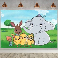 Canticos Party Supplies Backdrop Banner Poster Vinyl Birthday Gift 5x3ft 7X5ft
