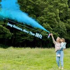 Gender Reveal Fire Extinguisher 2 Packs, Gender Reveal Smoker Bomb BLUE