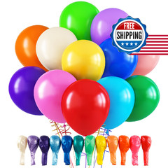 Rubfac 120Pcs Balloons For Birthday Baby Shower Graduation Anniversary Wedding