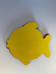 31 PCS Fish Assorted Color Creative Cut-Outs 5.5 Inch Ocean Decor Paper