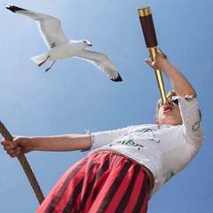 Portable Collapsible Pirate Telescope Set with Treasure Map & Pocket Compass