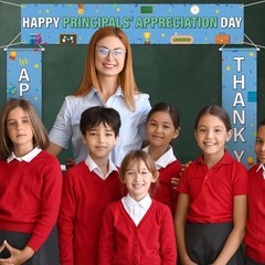 Fanfanwin Happy Principals Appreciation Day Banner Set Principal Appreciation